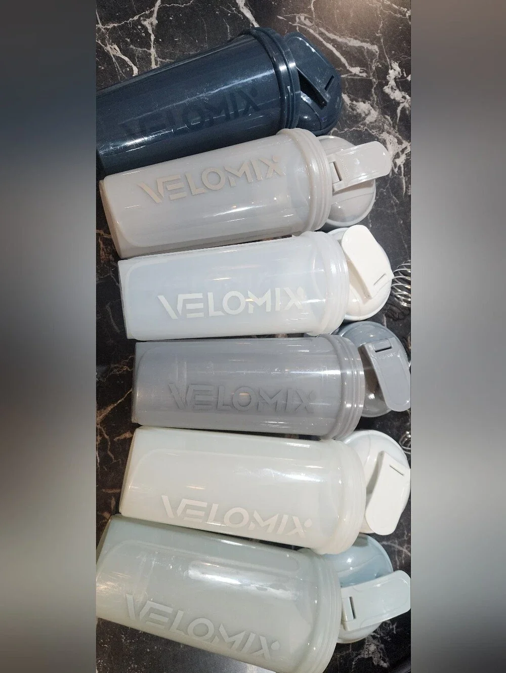 Velomix Shaker Bottle Bundle Of 6
